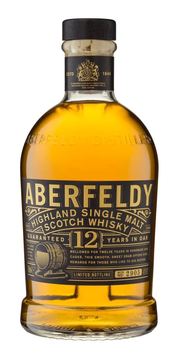 Garrafa de Aberfeldy 12 anos