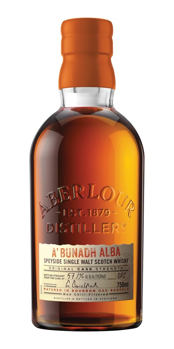 Garrafa de Aberlour A'bunadh Alba