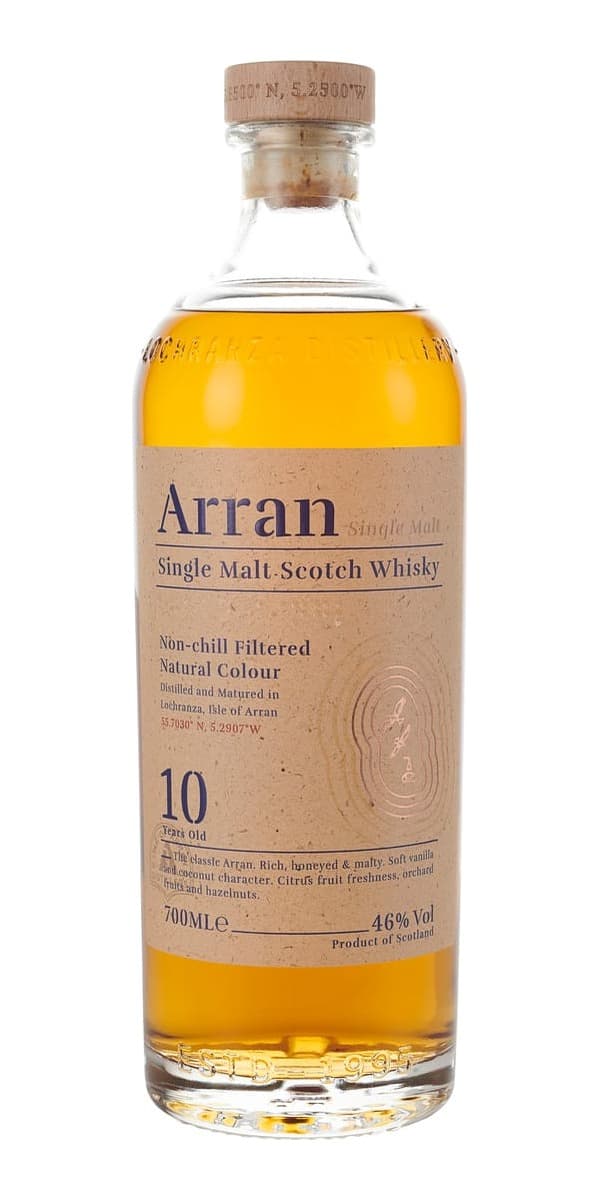 Garrafa de Arran 10 anos