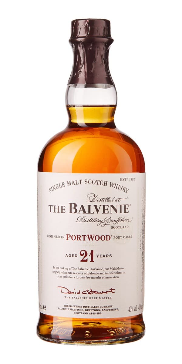 Garrafa de The Balvenie 21 anos PortWood