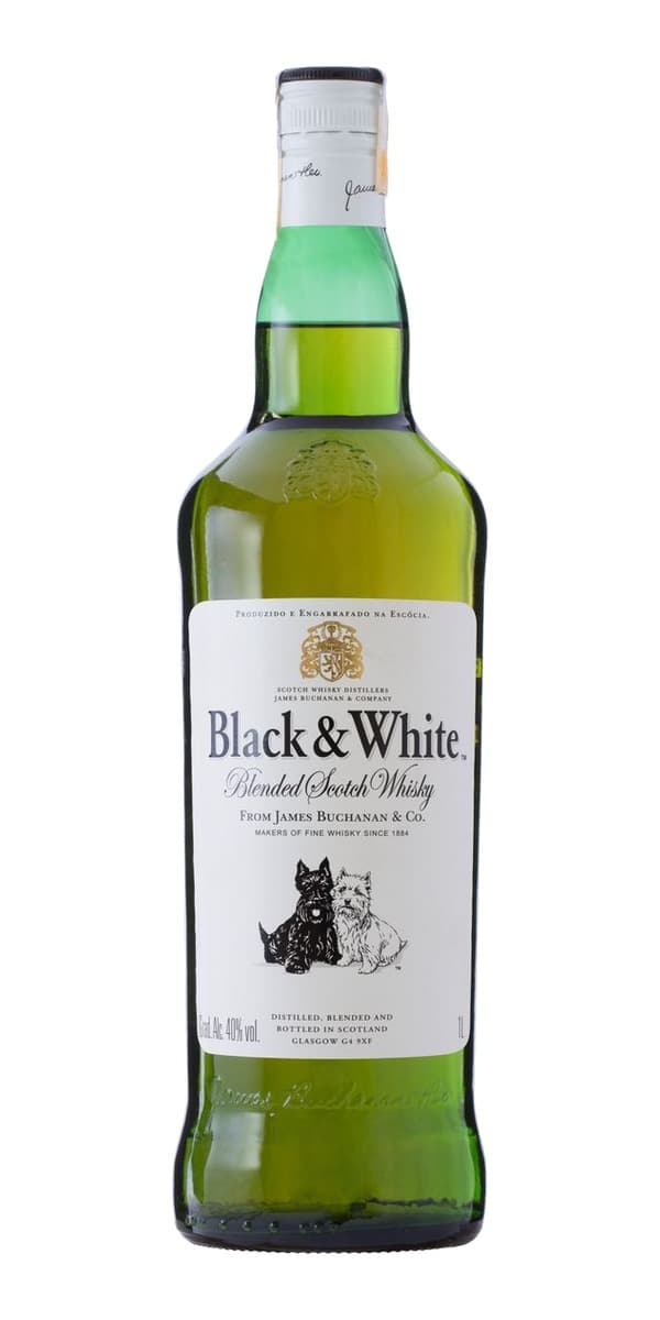 Garrafa de Black & White