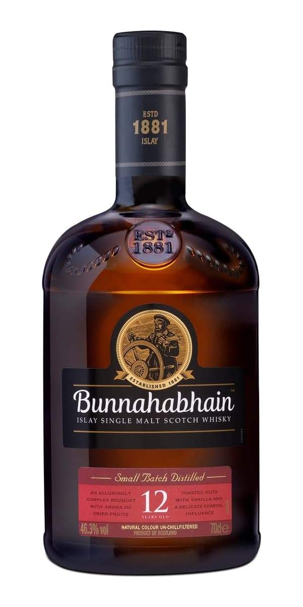 Garrafa de Bunnahabhain 12 anos
