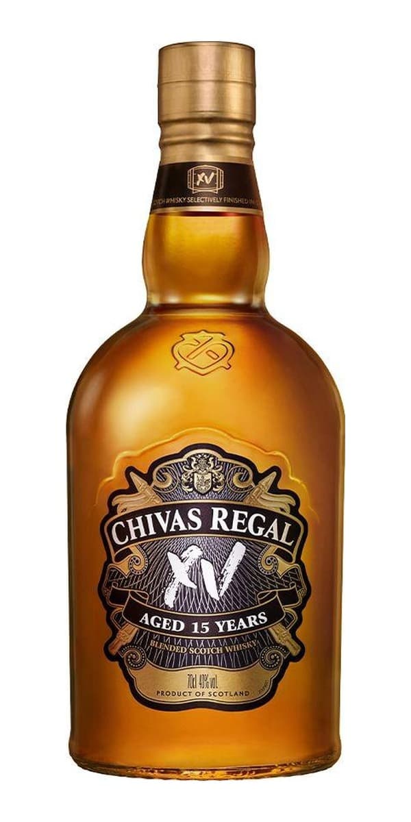 Garrafa de Chivas Regal XV 15 anos