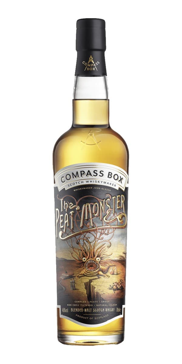 Garrafa de Compass Box The Peat Monster