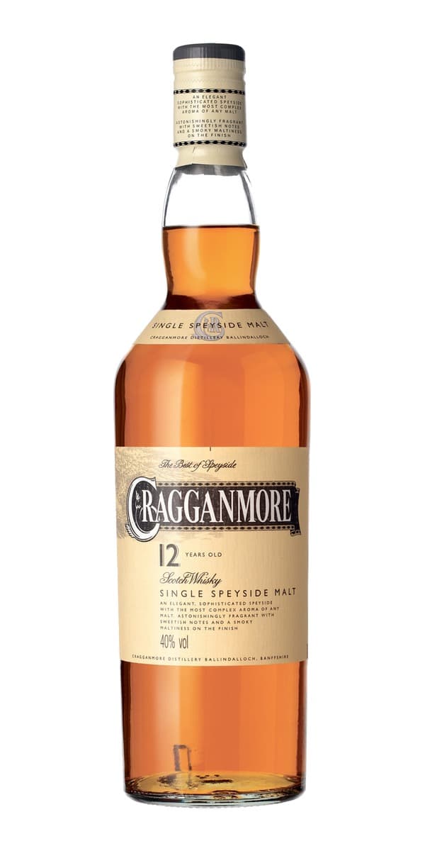 Garrafa de Cragganmore 12 anos