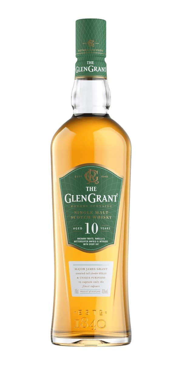 Garrafa de The Glen Grant 10 anos
