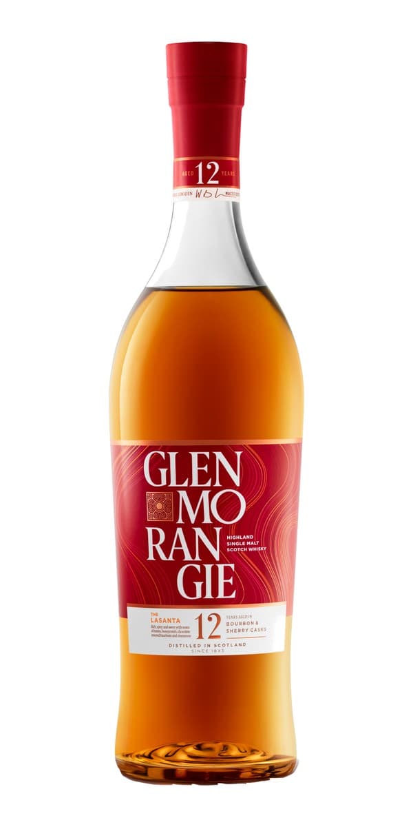 Garrafa de Glenmorangie Lasanta 12 anos