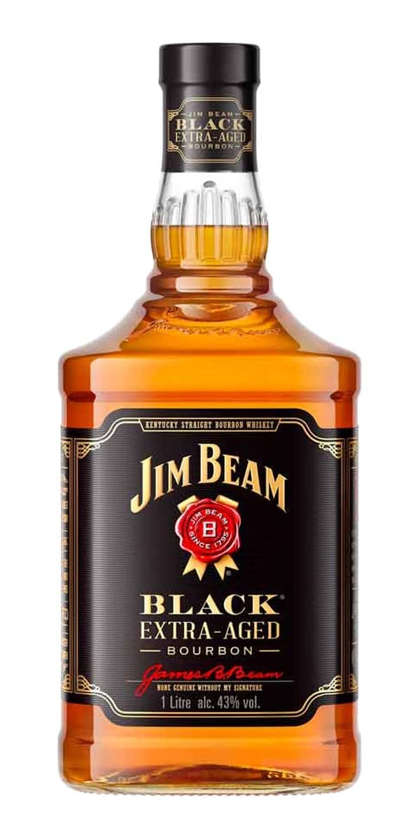 Garrafa de Jim Beam Black Extra Aged