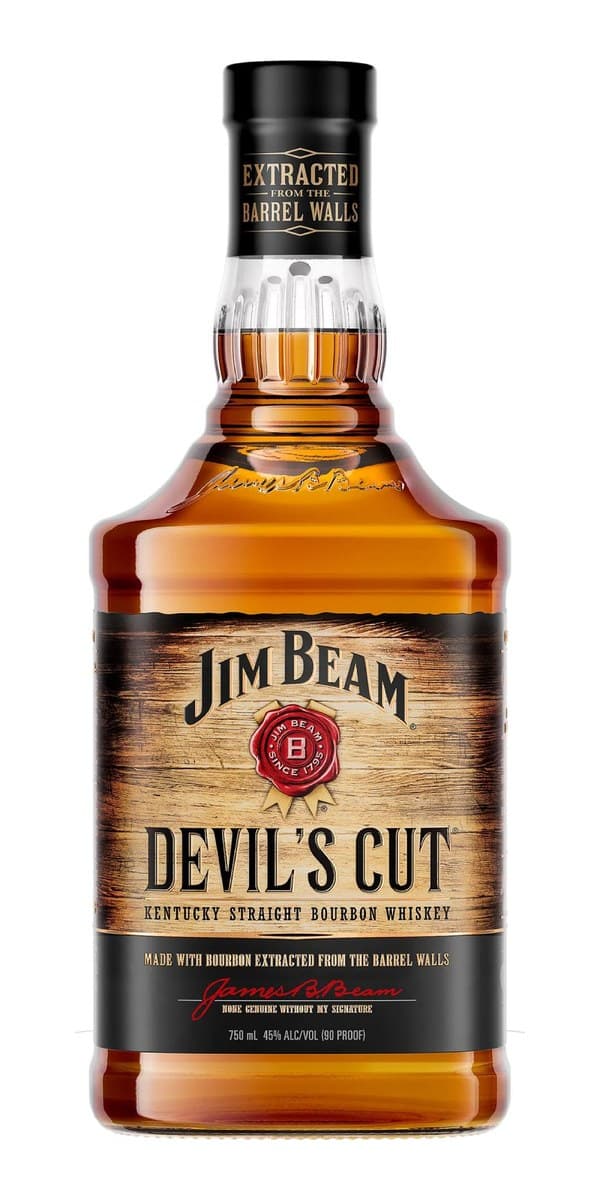 Garrafa de Jim Beam Devil's Cut