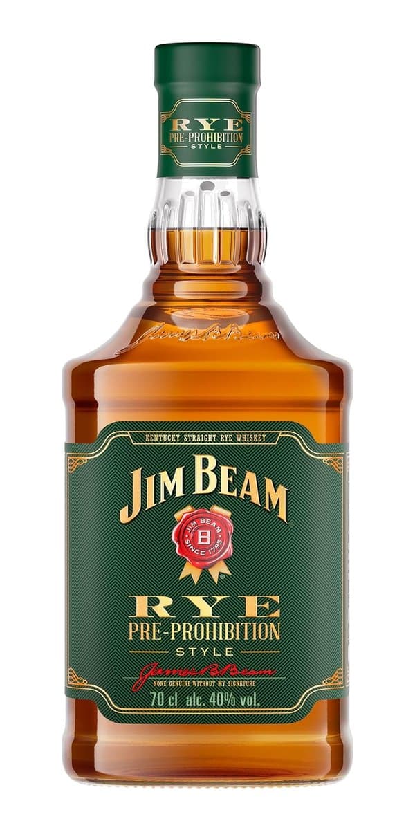 Garrafa de Jim Beam Rye Pre-Prohibition Style