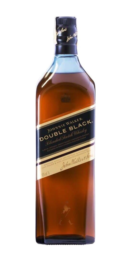 Garrafa de Johnnie Walker Double Black