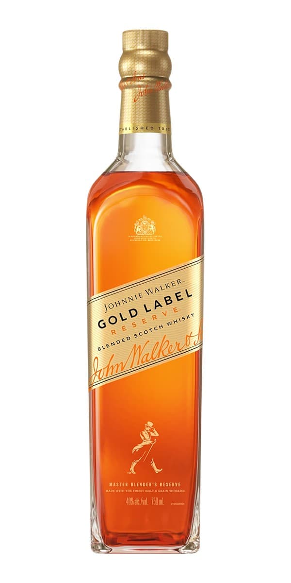 Garrafa de Johnnie Walker Gold Label Reserve