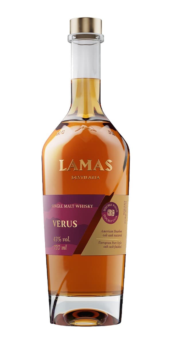 Garrafa de Lamas Verus Single Malt