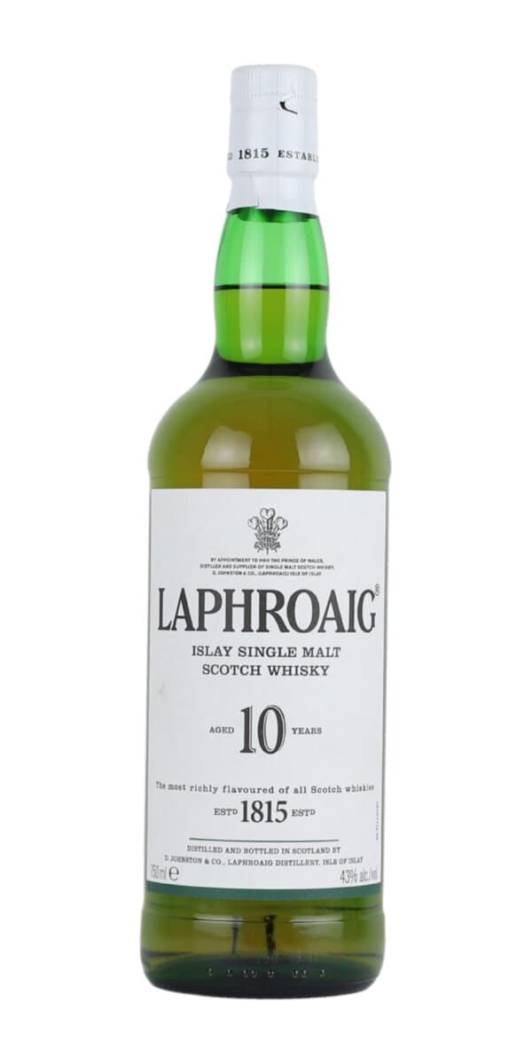 Garrafa de Laphroaig 10 anos
