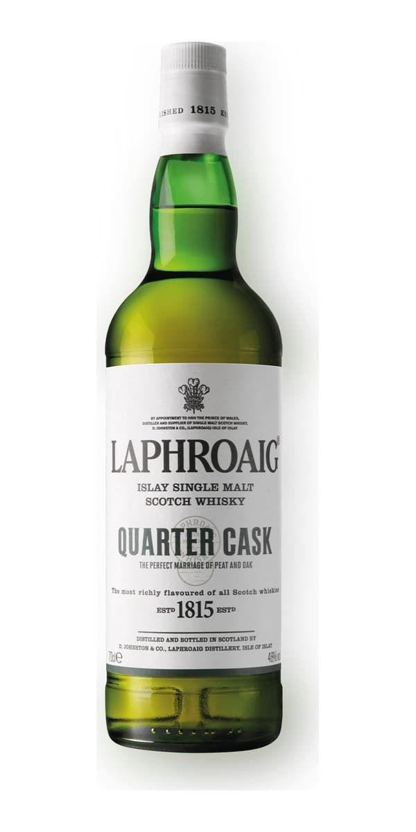 Garrafa de Laphroaig Quarter Cask