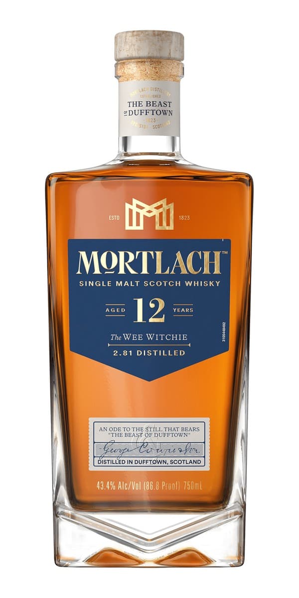 Garrafa de Mortlach 12 The Wee Witchie