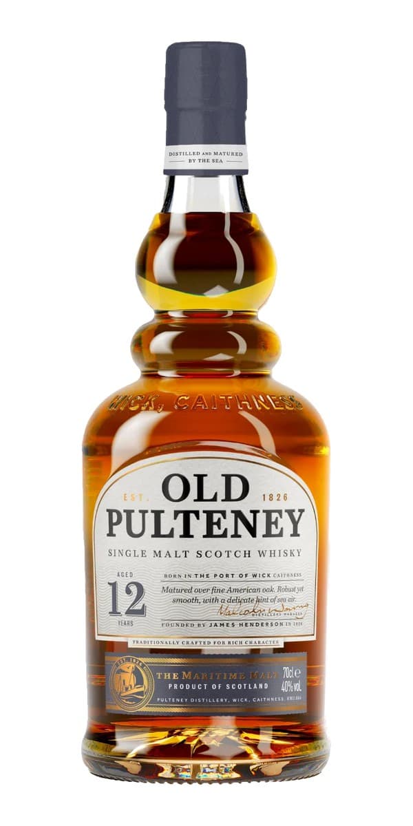 Garrafa de Old Pulteney 12 anos