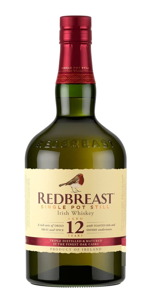 Garrafa de Redbreast 12 anos