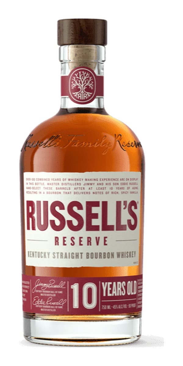 Garrafa de Russell's Reserve 10 anos