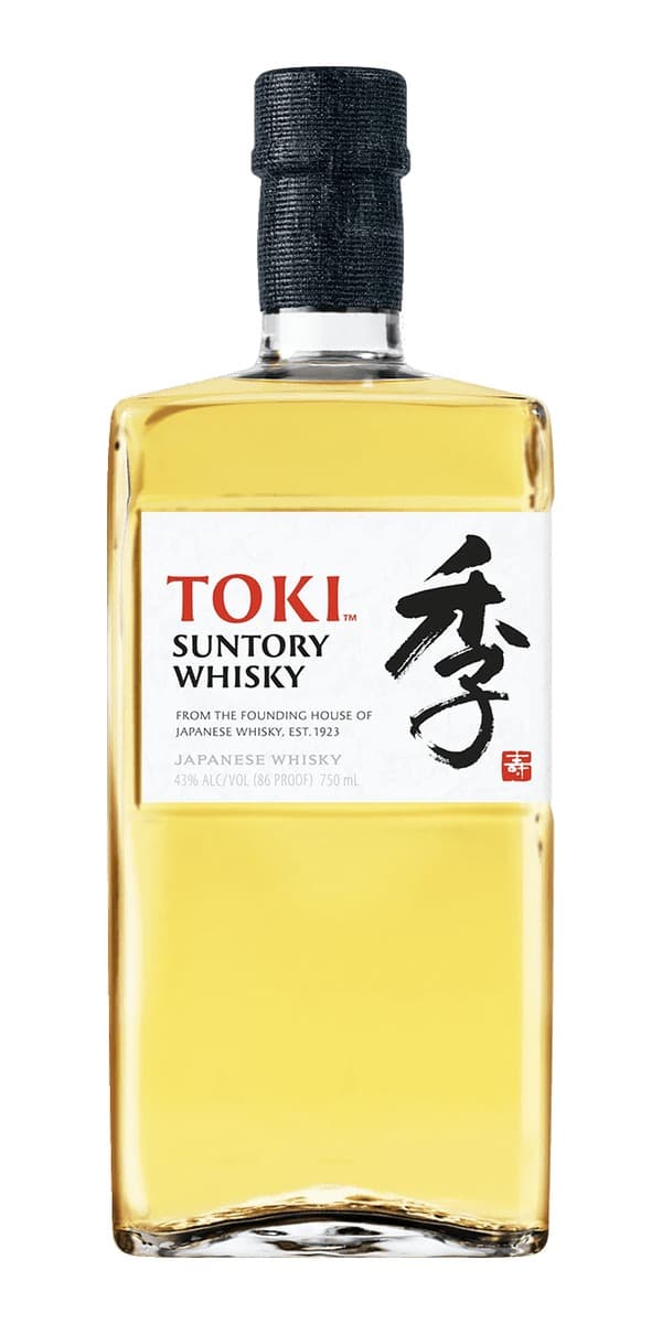 Garrafa de Suntory Whisky Toki