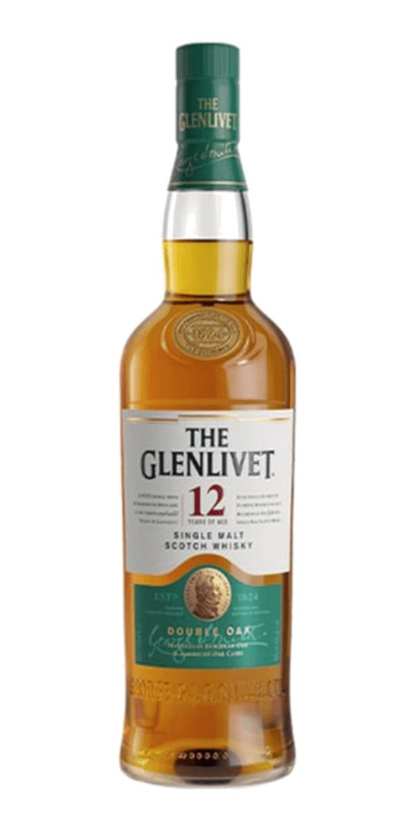Garrafa de The Glenlivet 12 anos Double Oak