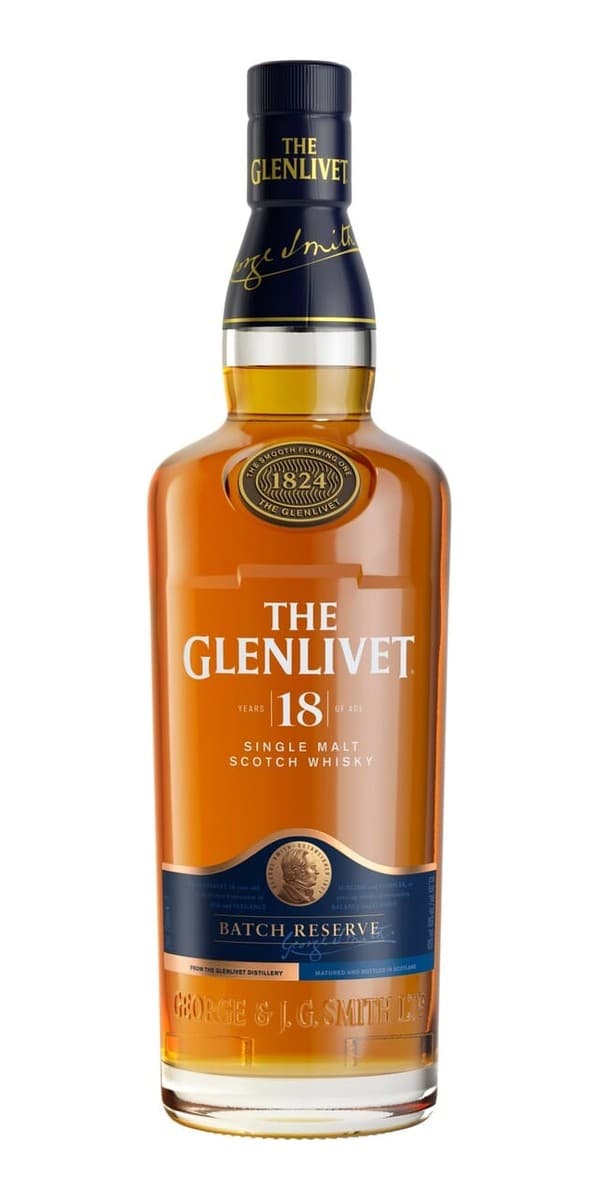 Garrafa de The Glenlivet 18 anos