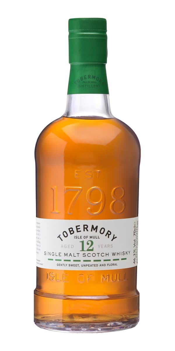 Garrafa de Tobermory 12 anos