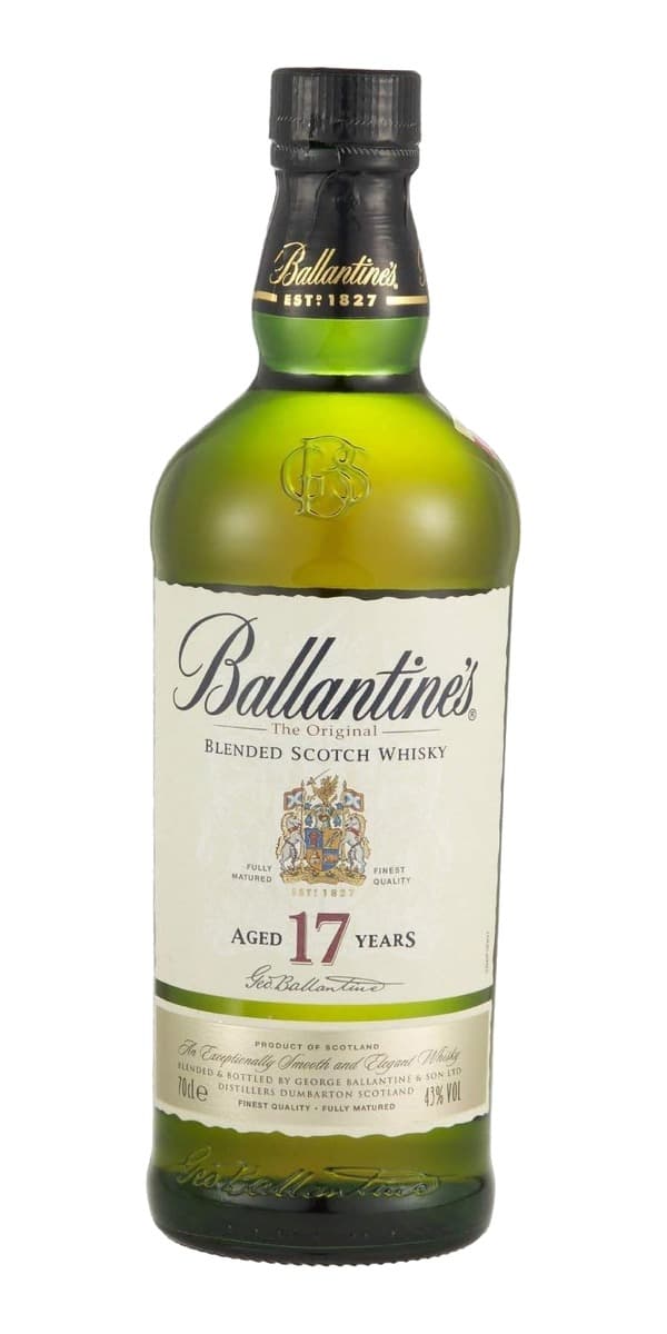 Garrafa de Ballantine's 17 anos