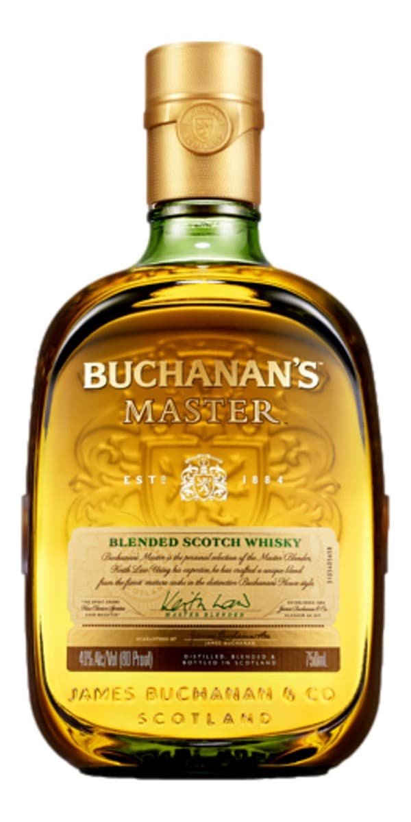 Garrafa de Buchanan's Master