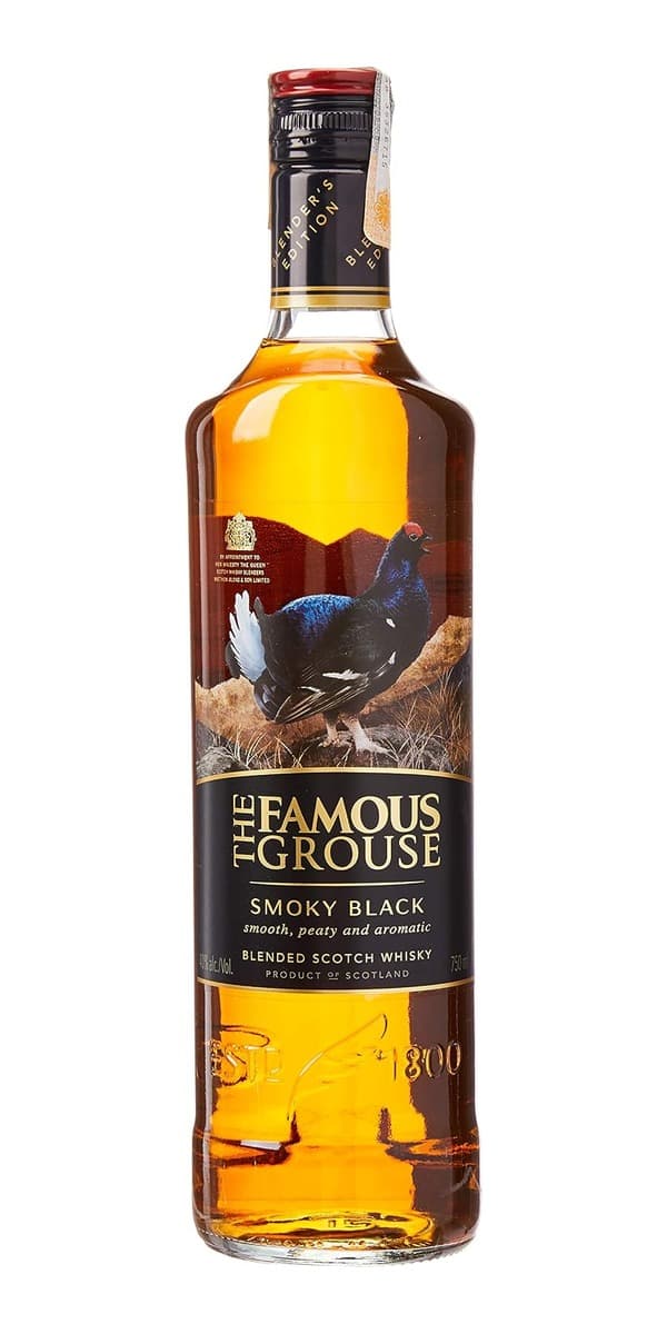 Garrafa de The Famous Grouse Smoky Black