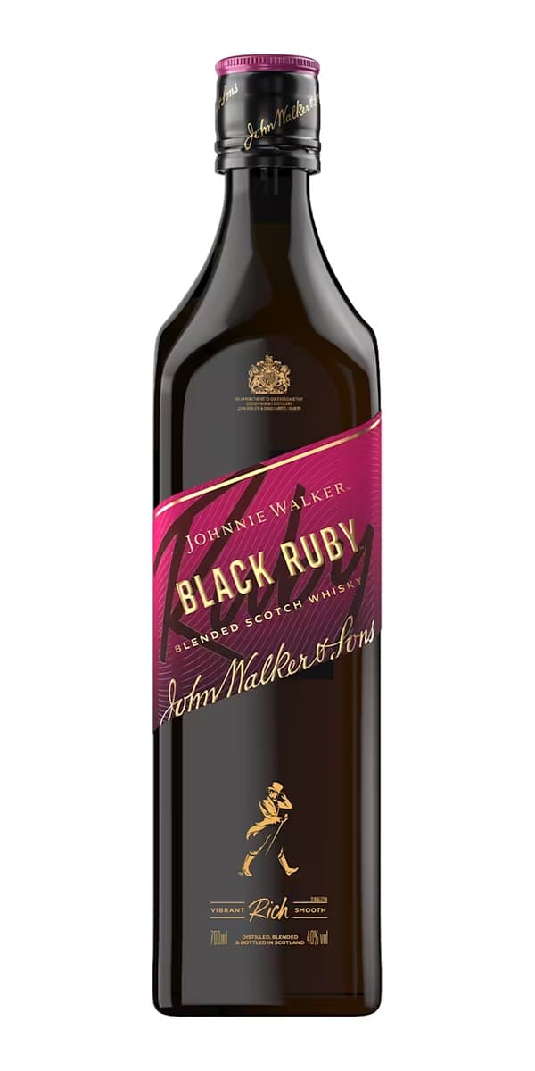 Garrafa de Johnnie Walker Black Ruby