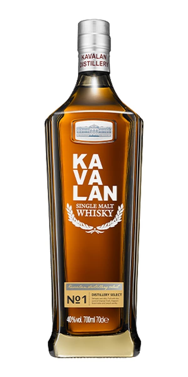Garrafa de Kavalan Distillery Select No. 1