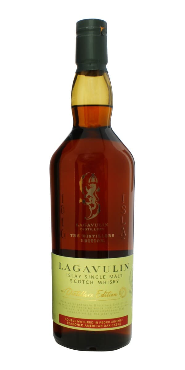 Garrafa de Lagavulin Distillers Edition